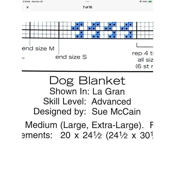 Classic Yarns 9008 La Gran Sweaters Vtg 70s 80s Knitting Bk Family & Dog Sweater - Picture 7 of 10